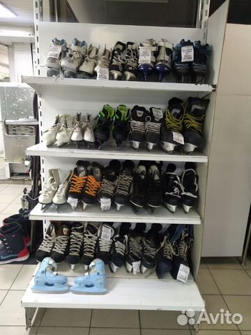 Коньки фигурные и хоккейные в ассортименте