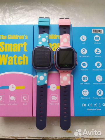 Детские смарт часы с gps и сим картой новые
