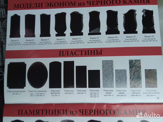 Установка памятников на могиле