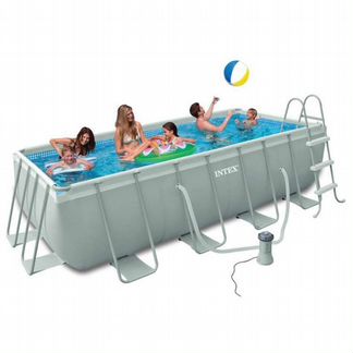 Бассейн каркасный 400х200х122 см, Интекс 26790