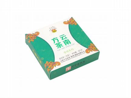 Шэн пуэр завода «Сягуань», кирпичик 125 гр (2015)