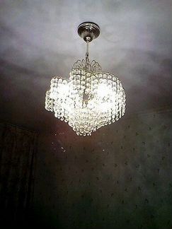 Люстра хрусталь