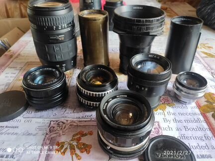 Объективы коллекция