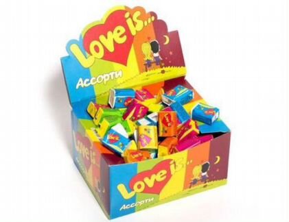 Жвачки Love is