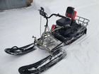 Мотобуксировщик Мухтар 7 с лыжный модулем объявление продам