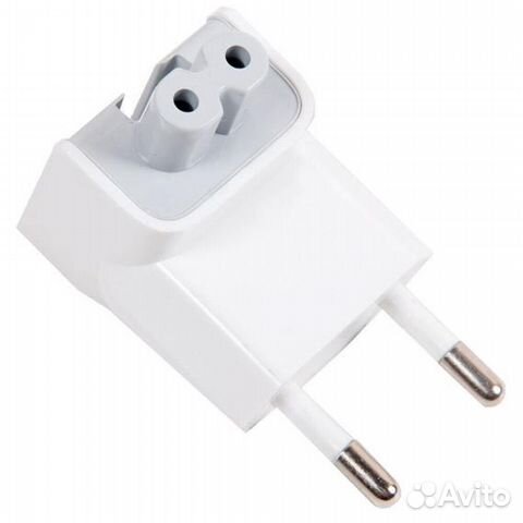 Переходник Apple Euro Plug, белый #368279