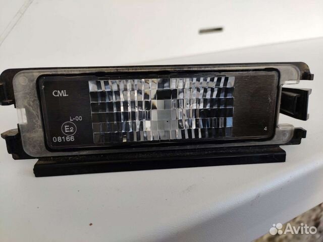 Фонарь подсветки номера рено сандеро