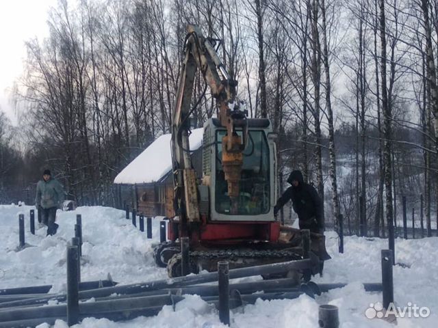 Винтовые сваи под ключ