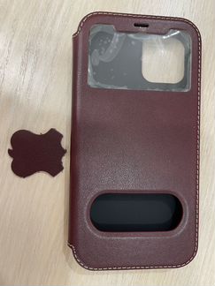 Чехол-книжка для Apple iPhone 12 Pro Max кожаный