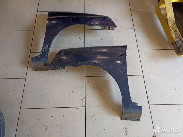 Крыло переднее renault symbol