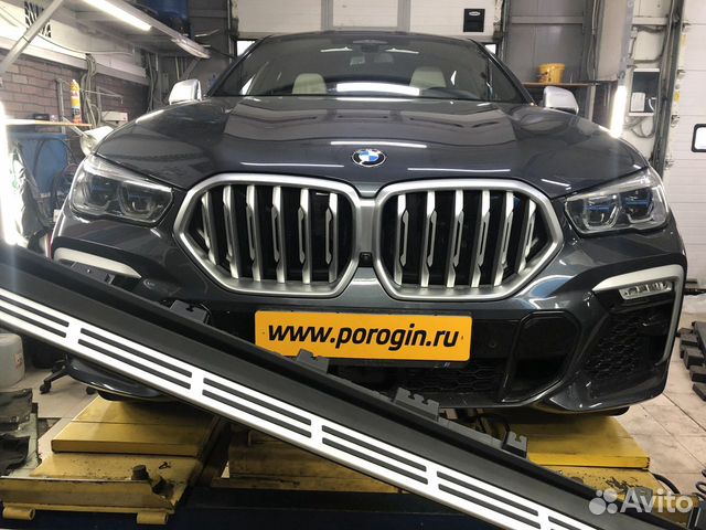 Пороги BMW X6 G06 2019-2021