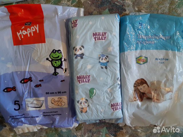 Пелёнки впитывающие детские, для животных