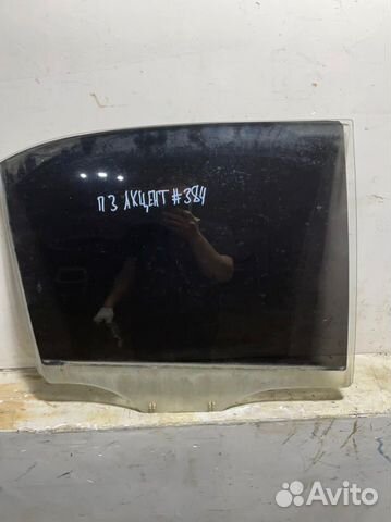 Стекло задней правой двери Hyundai Accent