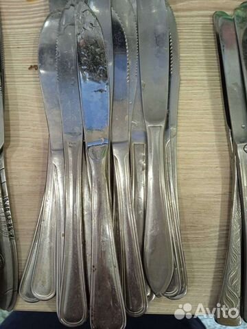 Ножи, нерж, столовые приборы