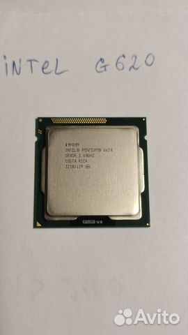 Процессор Intel Pentium G620 2.6 Ггц (Socket 1155)