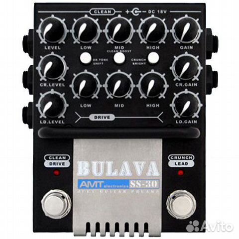 Гитарный предусилитель AMT SS-30 «bulava»
