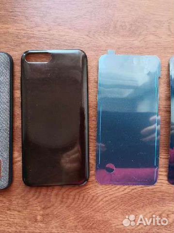 Чехол прозрачный, пленка для защитыакб, Xiaomi Mi6