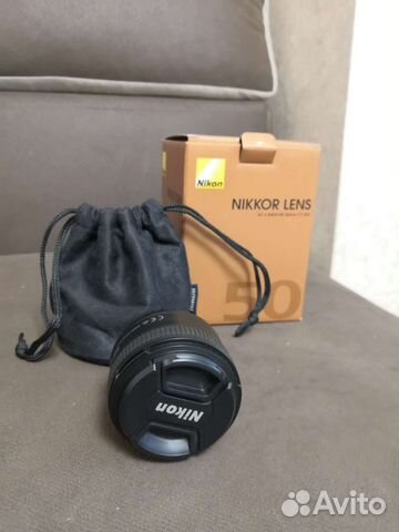 Объектив nikon 50mm f 1 8g