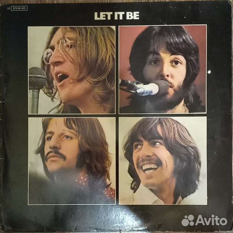 Виниловая пластинка The Beatles- Let it be