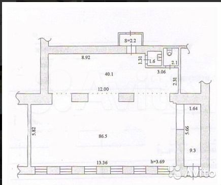 Общепит, 139.6 м²