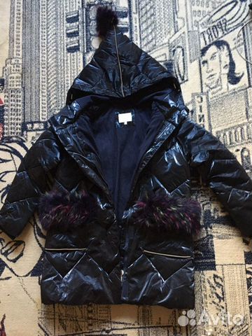 Зимняя куртка на девочку 140 146