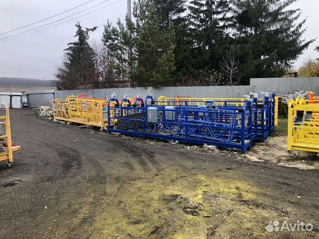 Аренда фасадный подъёмник люлька строительная zlp