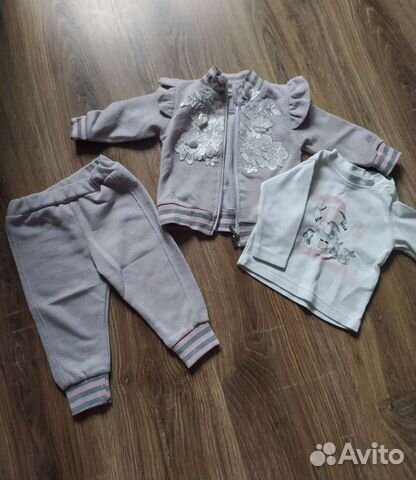Вещи на девочку 68-74 см