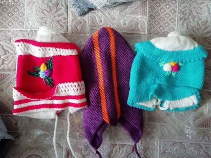 Шапочки для новорождённых