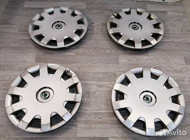 Колпаки Skoda Octavia A4 1U0601147D комплект