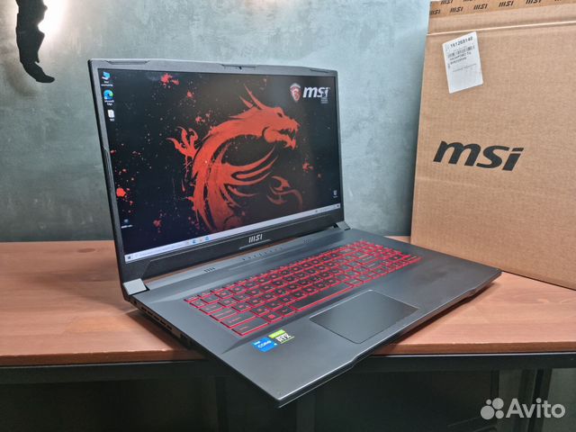 MSI Katana ips144hz 17,3