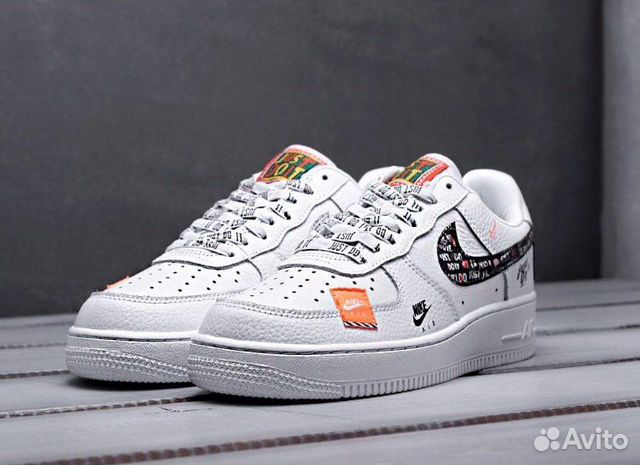 Новые Кроссовки Nike Air Force 1. Just Do It