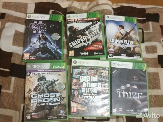 Игры на xbox 360