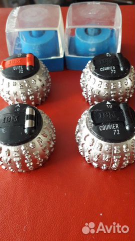 Шаровые печатающие головки IBM