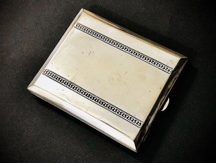 Портсигар alpacca 30-40е годы Германия