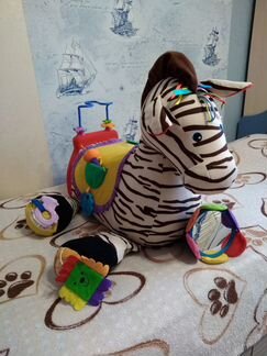 Игрушка мягкая большая лошадь