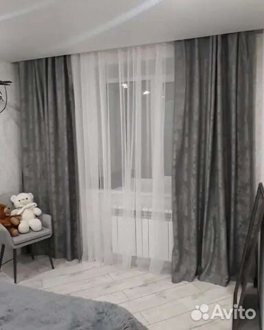 Шторы мрамор новые