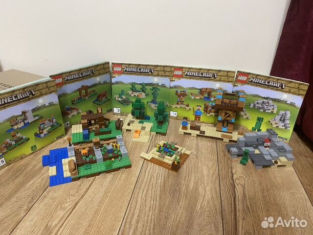 Лего майнкрафт 21135 верстак 2.0
