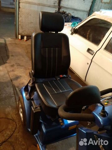 Электроскутер, 4 колеса, полный привод, повышенной