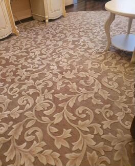 Ковер б.у овал большой