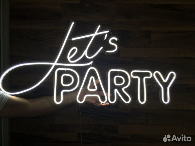 Вывески из гибкого неона
