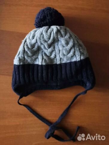 Зимняя шапка для мальчика