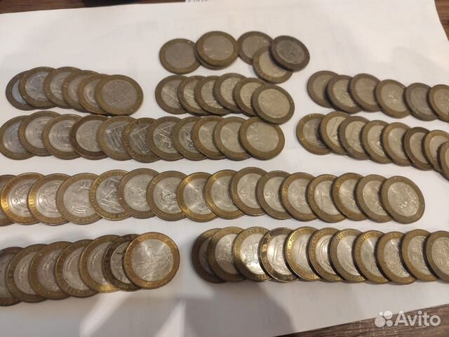 10 рублей биметалл