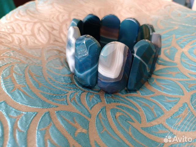 Браслет из натурального агата