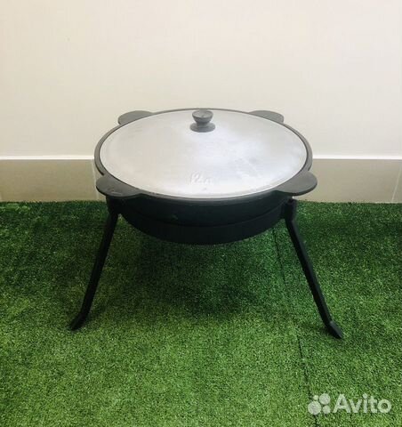 Казан 12 л + тренога