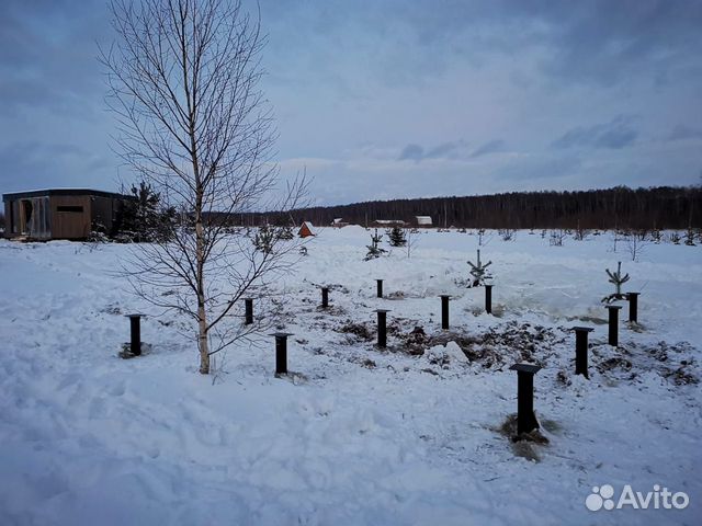 Винтовые сваи под ключ установка