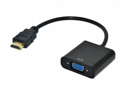 Конвертер (переходник) hdmi-VGA новый