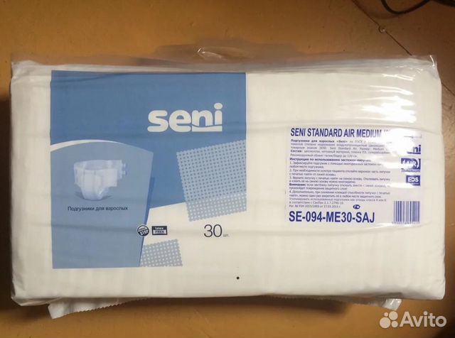 Seni standard air medium 2 какой размер