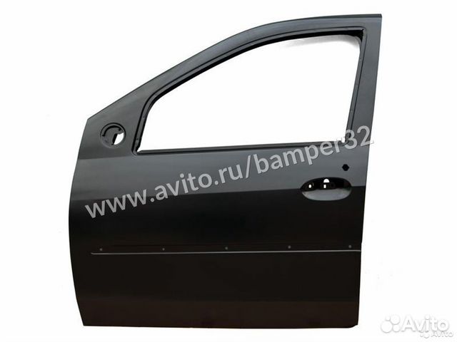 Дверь Ларгус передняя левая (под молдинг)