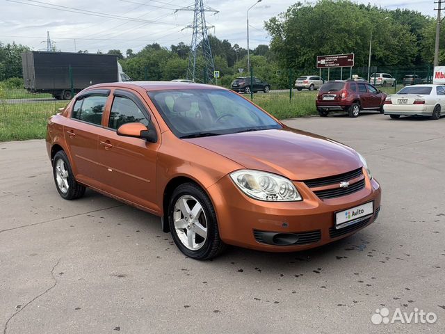 Chevrolet Cobalt 2004 седан чёрного цвета