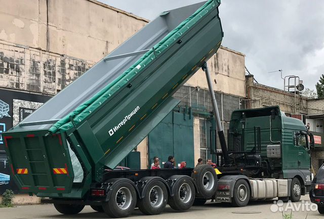 Полуприцеп самосвальный ИнтерПрицеп 853332, 2024
